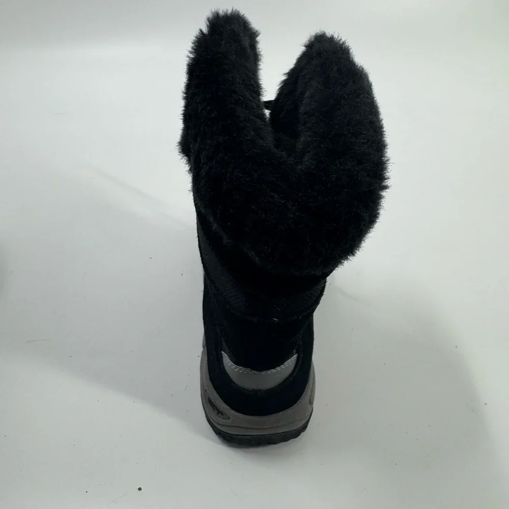 Khombu Black Snow Boots Size 10